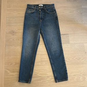 Anine Bing Straight Leg Jeans